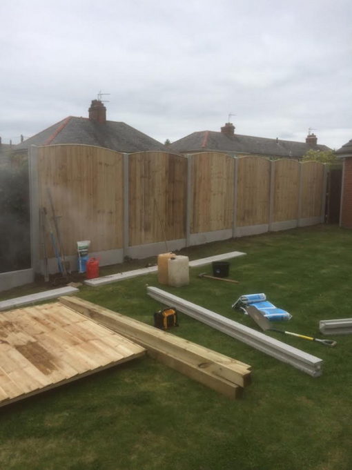 Fence Erection J. H. Jones Woodcraft Fencing